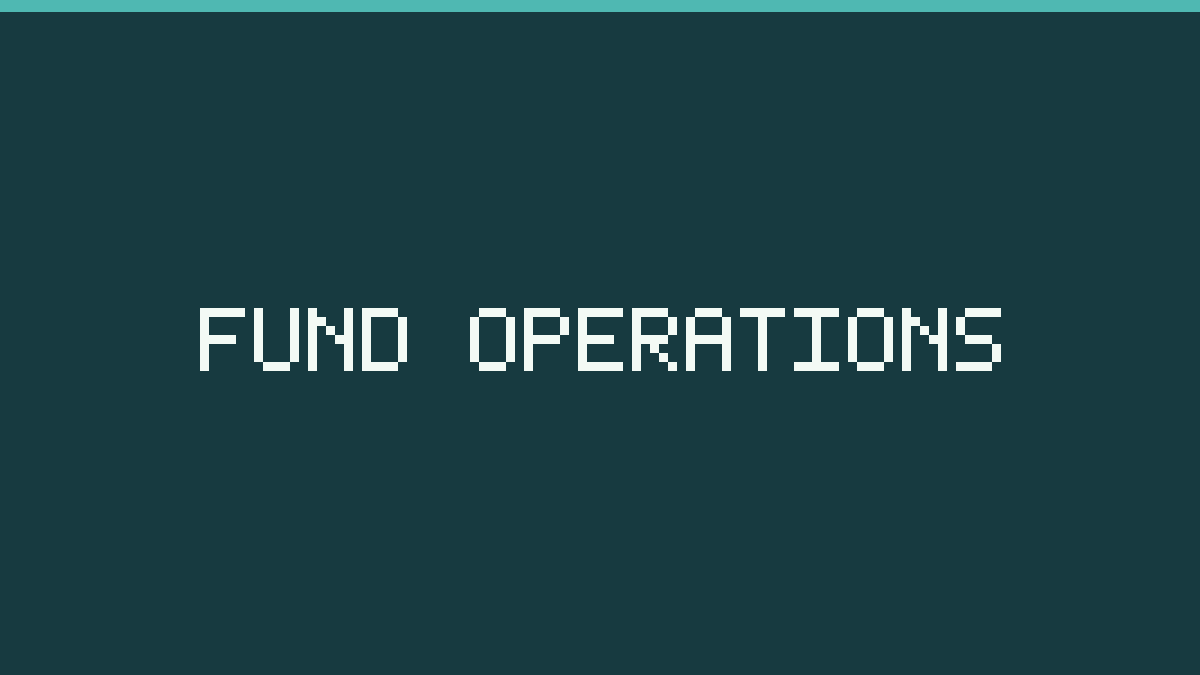 AuditWise placeholder card reading "Fund operations" on the brand colour